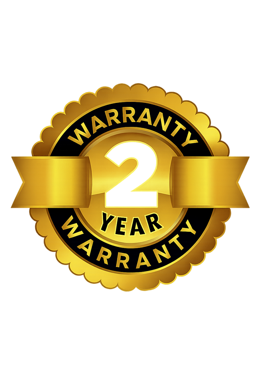 2 Year Warranty