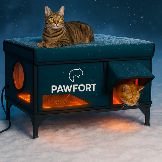 PAWFORT Heated Cat Shelter